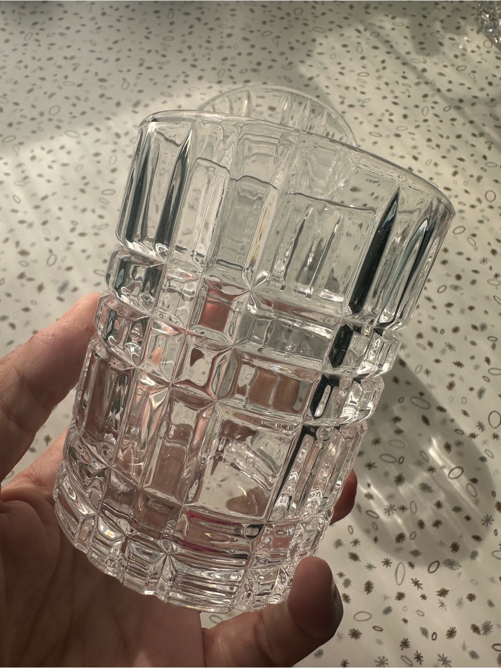 Pair of Nachtmann Whisky Glasses - like new